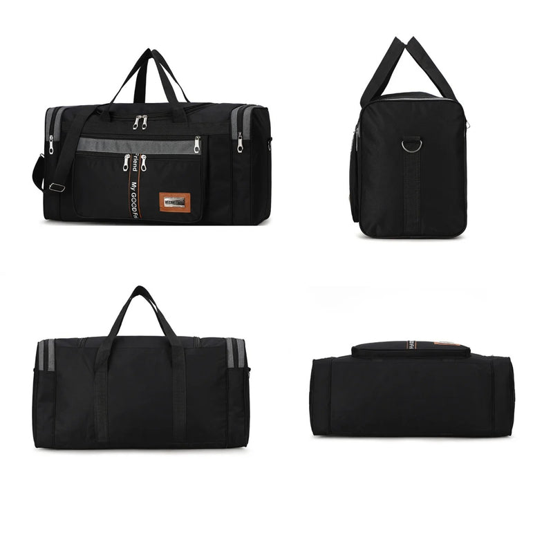 large capacity travel duffel bag, view 9 - MRSLM