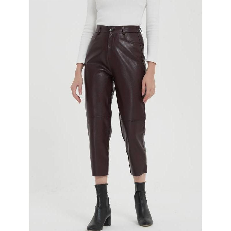 faux leather pants, view 5 - MRSLM