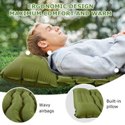 inflatable camping mattress, view 7 - MRSLM
