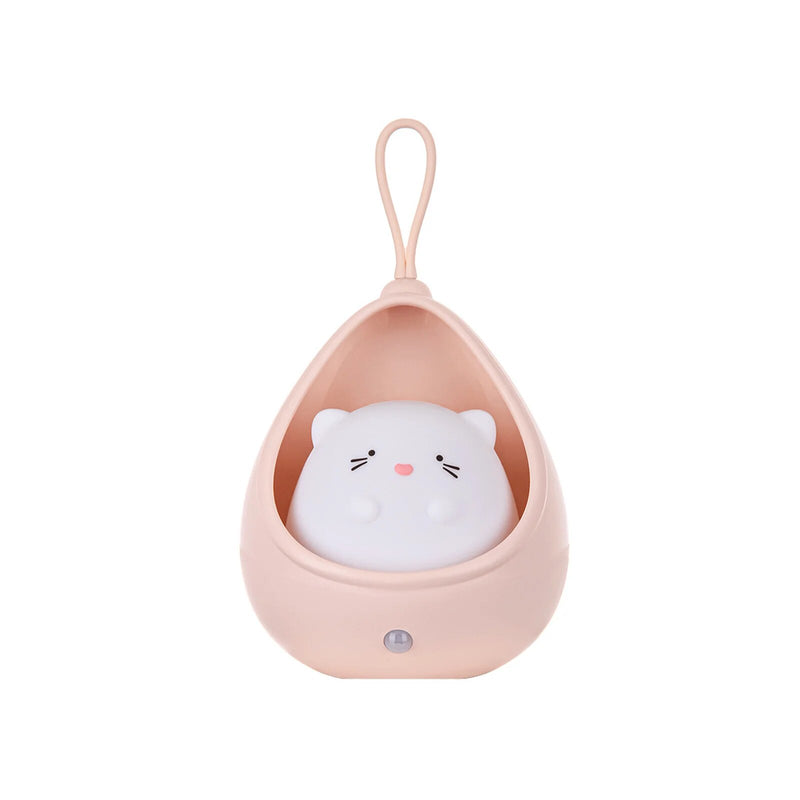 animal led night light with motion sensor, view 2 - MRSLM