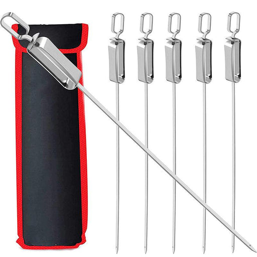 17-inch stainless steel kabob skewers - MRSLM