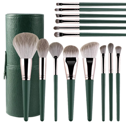 soft fluffy makeup brushes set - MRSLM