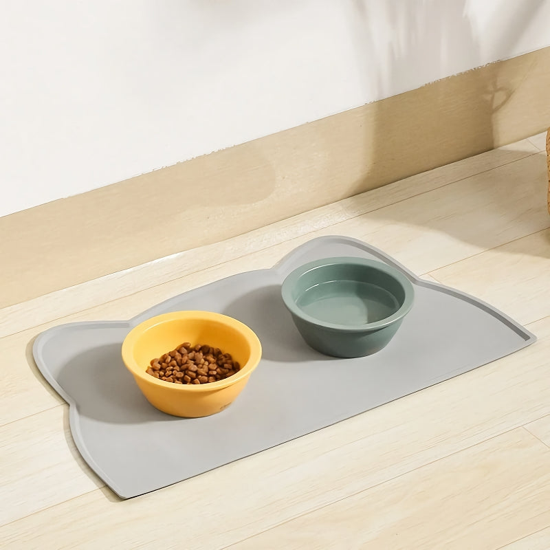 Waterproof non-slip pet feeding mat, view 5 - MRSLM