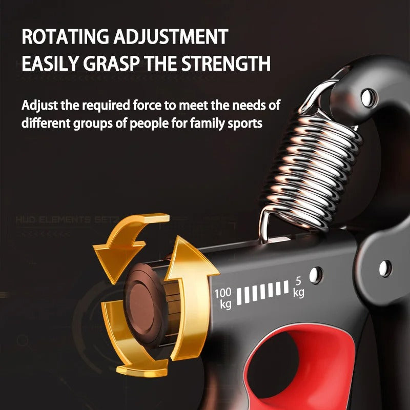 adjustable hand grip strengthener, view 12 - MRSLM