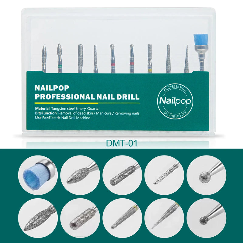 nail drill bits set, view 2 - MRSLM