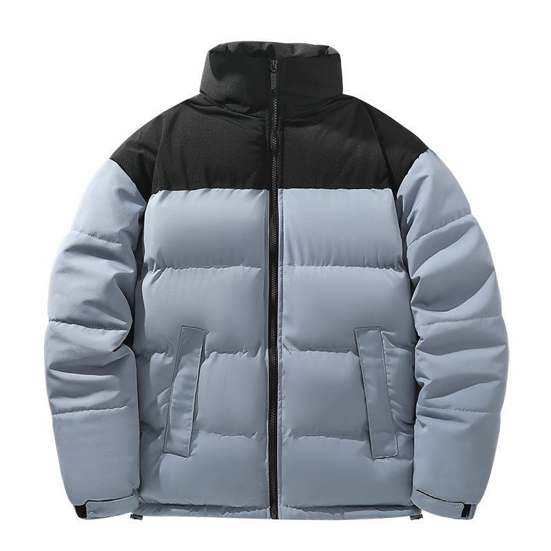 mens cotton-padded baggy coat thickened, view 8 - MRSLM