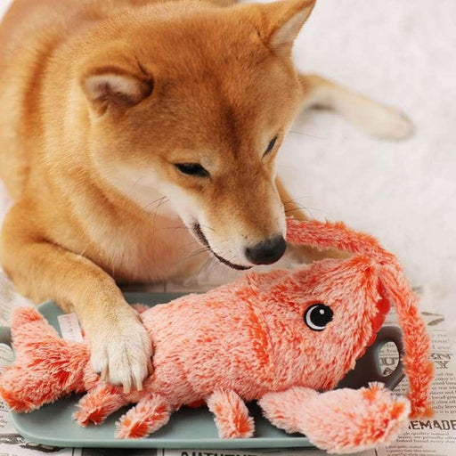 flopping lobster pet toy - MRSLM