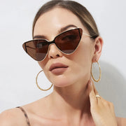 metal cat eye sunglasses, view 4 - MRSLM