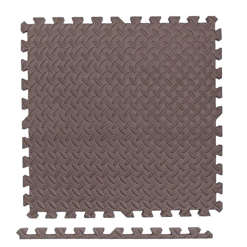 leaf pattern gym mat set, view 8 - MRSLM