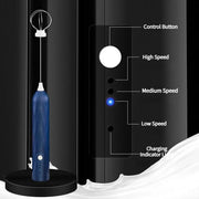 USB rechargeable mixer and milk frother, view 13 - MRSLM