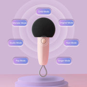 portable bluetooth karaoke speaker with microphone, view 6 - MRSLM