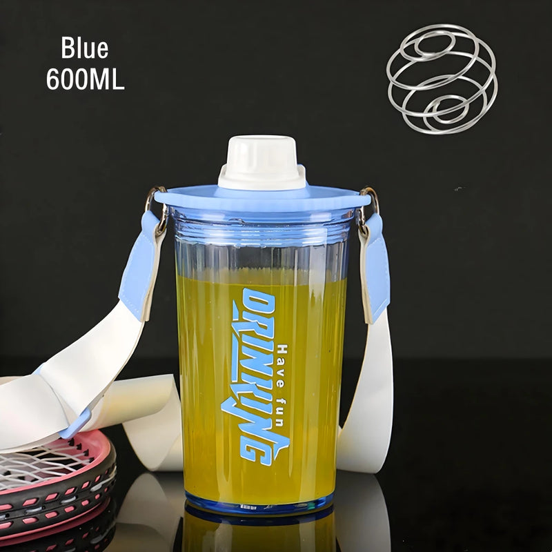 bpa-free leak-proof protein shaker bottle, view 5 - MRSLM