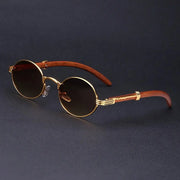 vintage oval sunglasses, view 7 - MRSLM