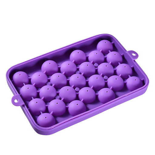 25-grid silicone ice cube mold, view 3 - MRSLM