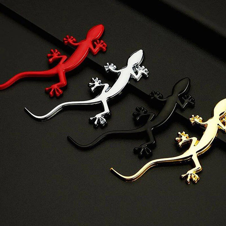 Reflective Gecko Lizard Car Decal