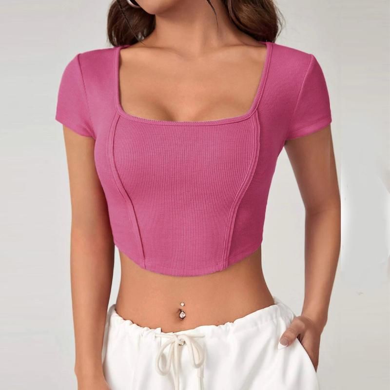 Elegant summer crop top - MRSLM