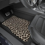 leopard print car floor mats, view 3 - MRSLM