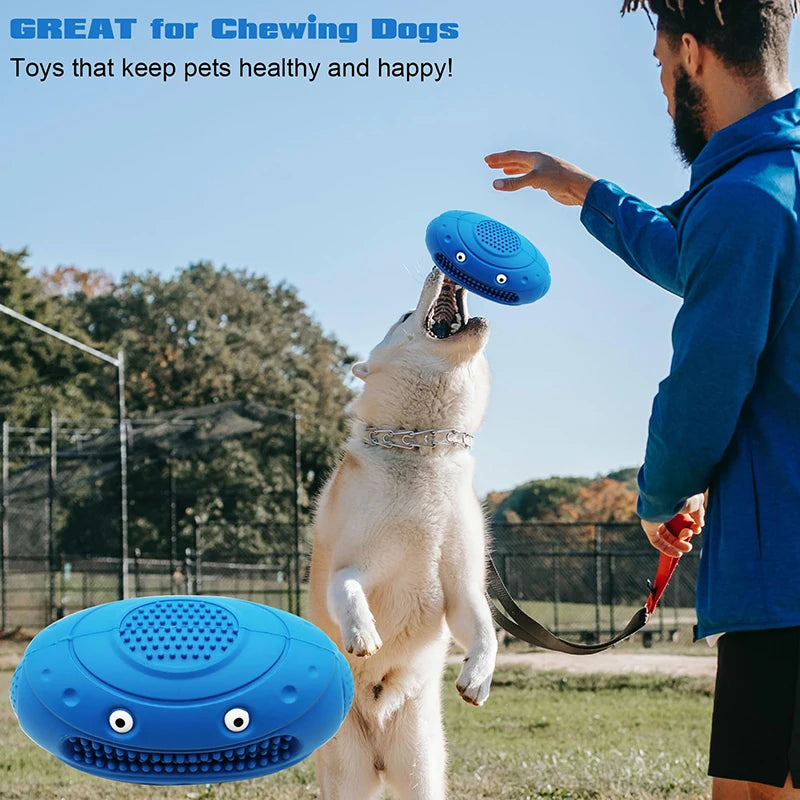 rubber dog chew toy, view 3 - MRSLM