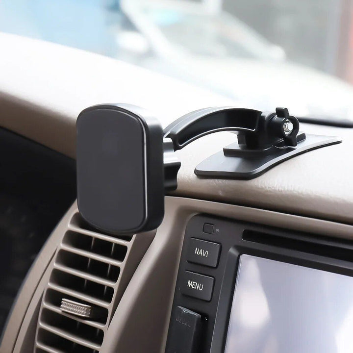360° Rotating Magnetic Car Phone Holder - Universal Dashboard Mount