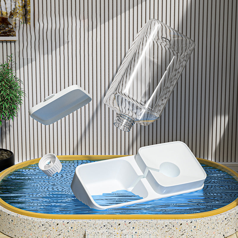 automatic pet feeder and water bowl, view 8 - MRSLM