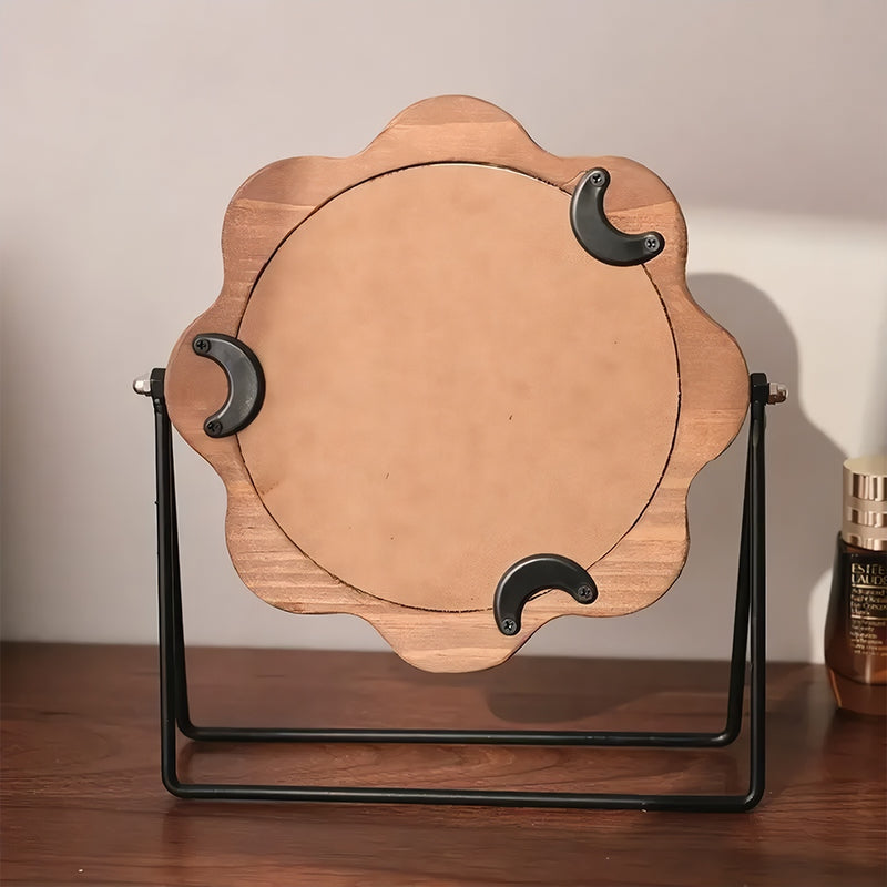 rotatable desktop makeup mirror, view 6 - MRSLM