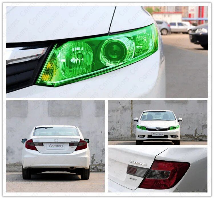 Premium PVC Car Headlight Tint Film