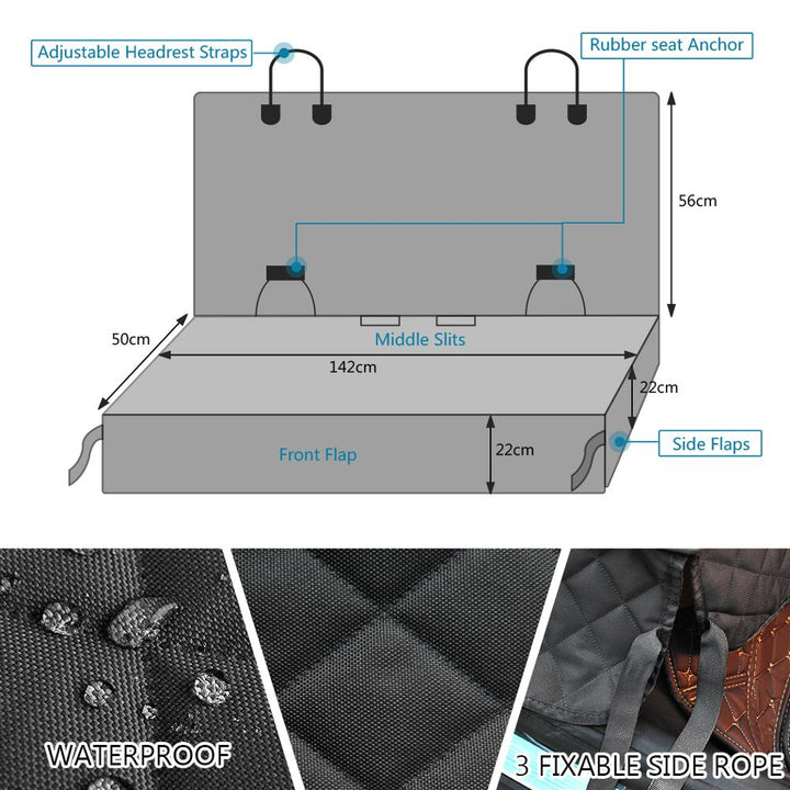 Waterproof Pet Car Seat Cover