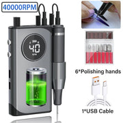 electric nail drill machine, view 4 - MRSLM