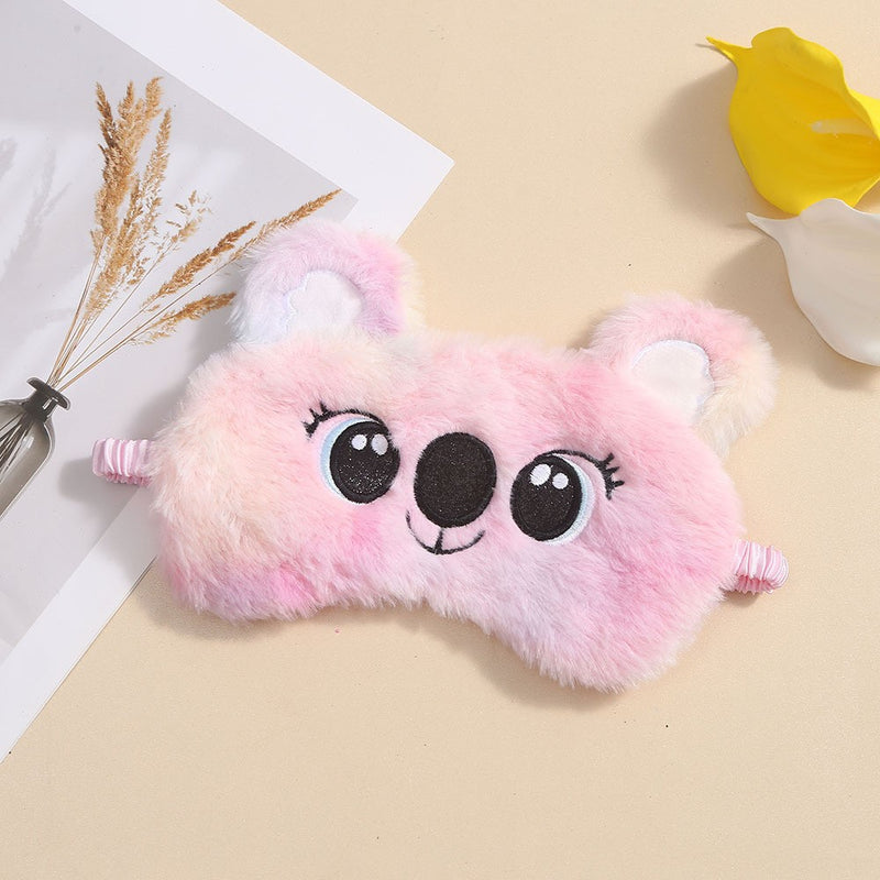 kids plush koala eye mask, view 4 - MRSLM