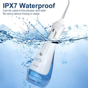 portable usb rechargeable water flosser, view 8 - MRSLM