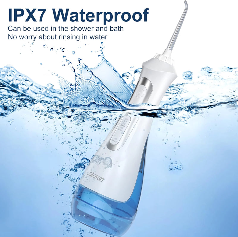 portable usb rechargeable water flosser, view 8 - MRSLM