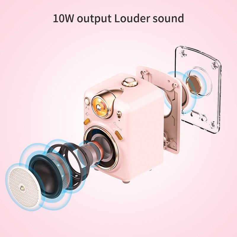 portable bluetooth karaoke speaker with microphone, view 8 - MRSLM