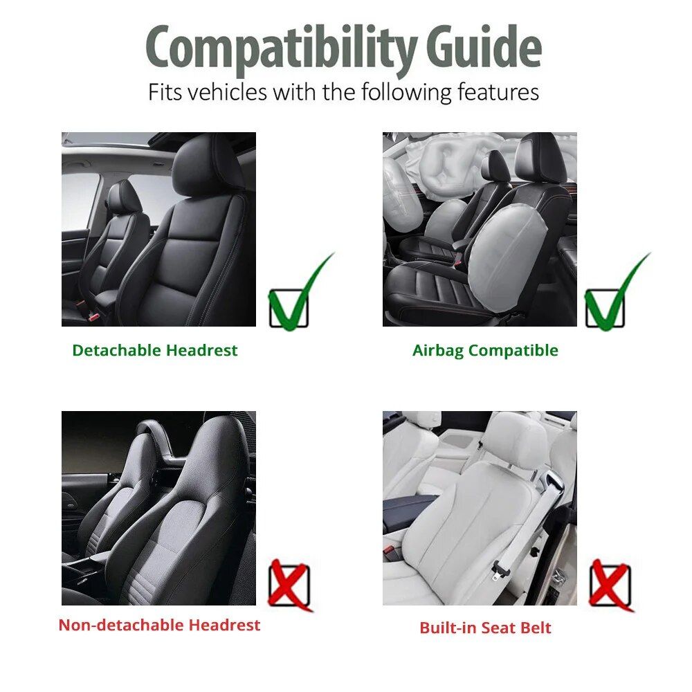 Universal Front Car Seat Covers