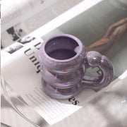 ceramic bubble coffee cup, view 6 - MRSLM