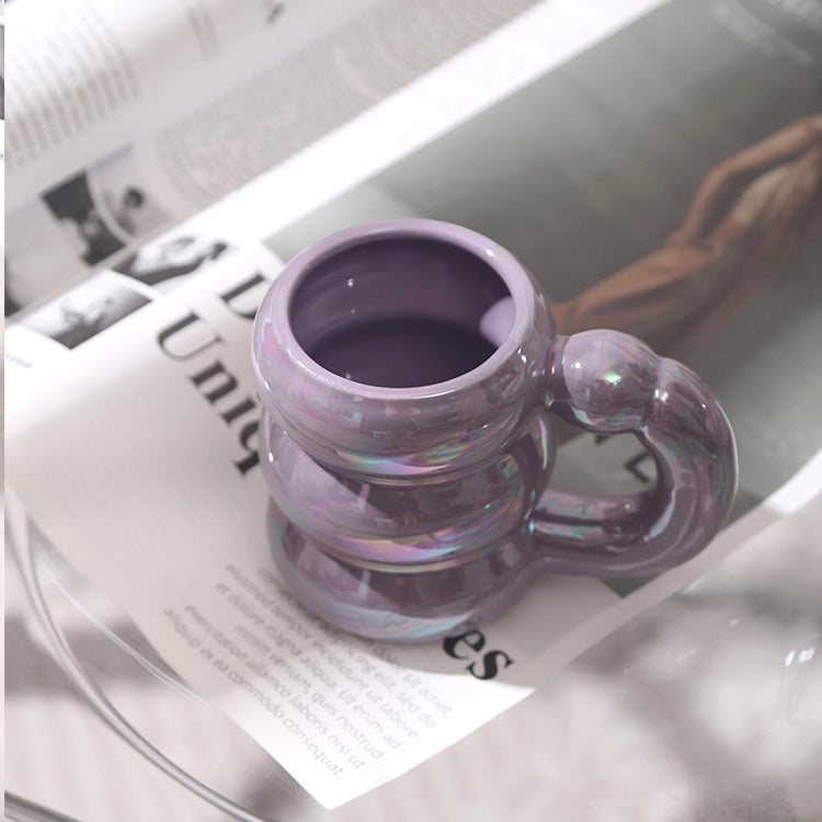 ceramic bubble coffee cup, view 6 - MRSLM