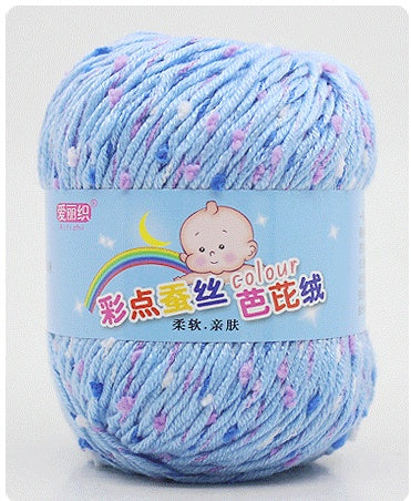 Soft knitting yarn for scarves, view 5 - MRSLM