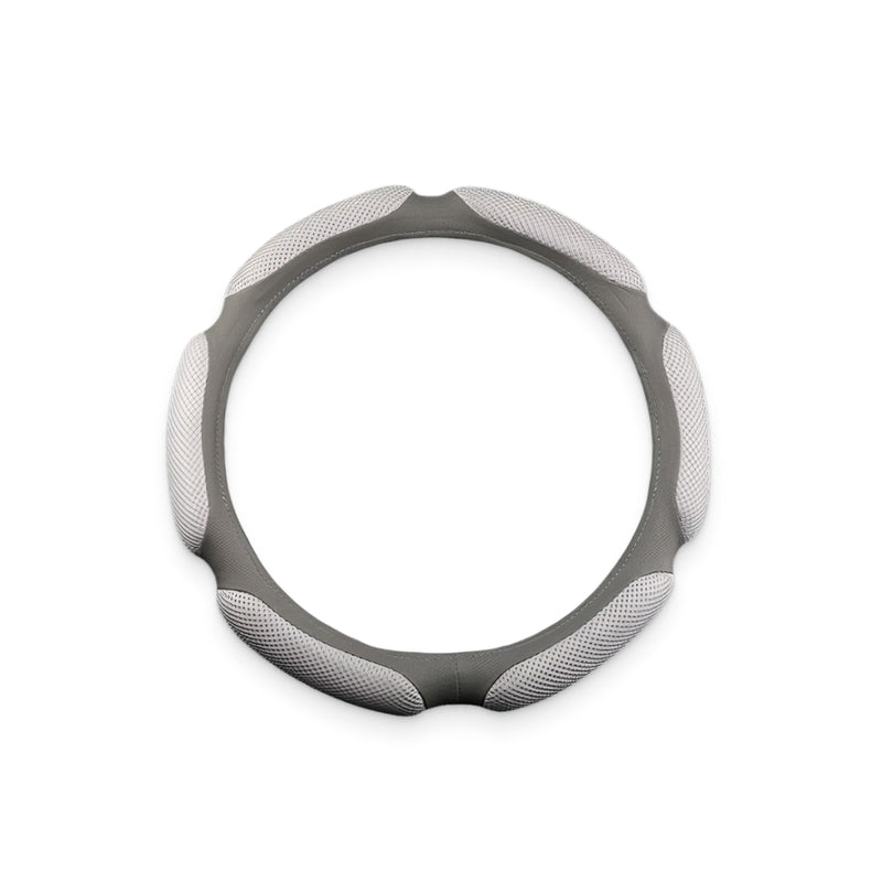 cloth steering wheel cover, view 2 - MRSLM