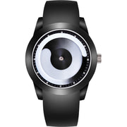 men's whirlpool dial silicone strap watch, view 6 - MRSLM