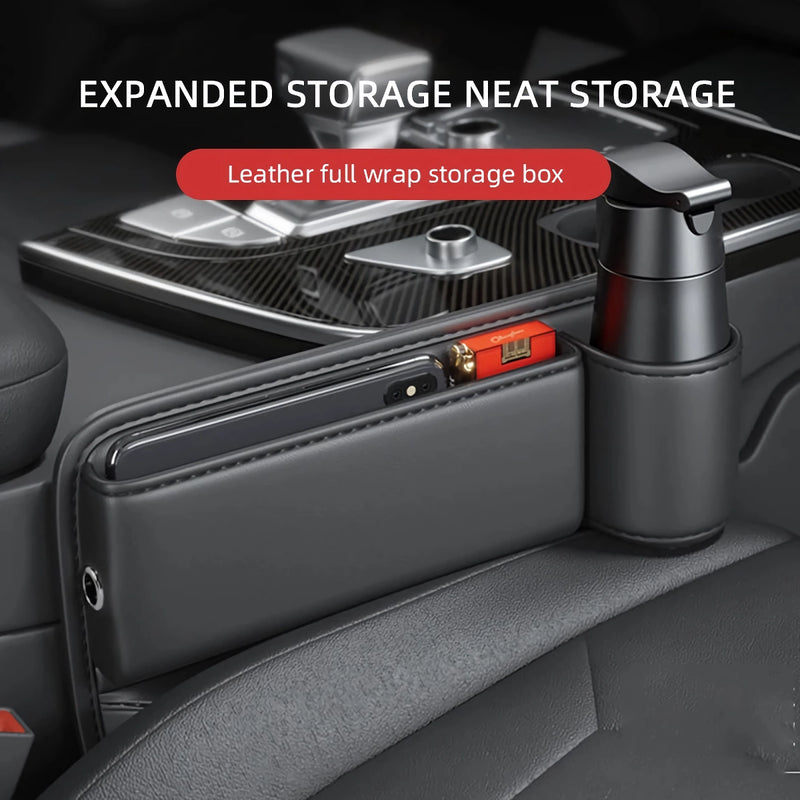 car seat gap storage box, view 5 - MRSLM
