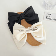 Satin bow hairpin hair clip, view 10 - MRSLM