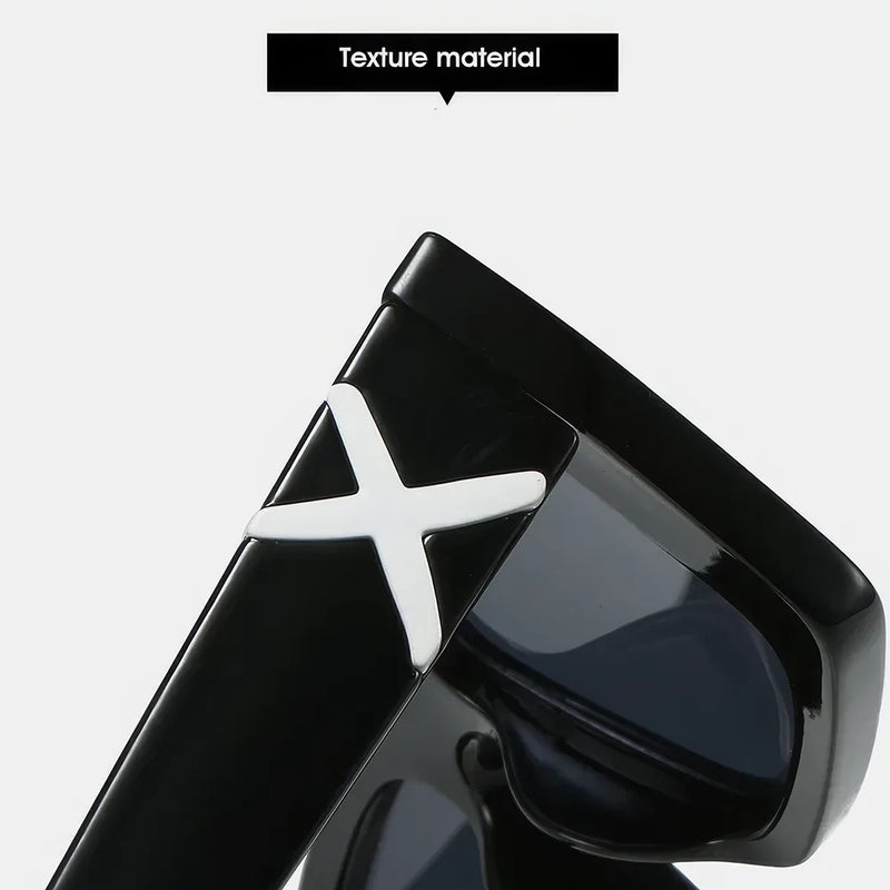 Vintage gradient shield sunglasses, view 13 - MRSLM