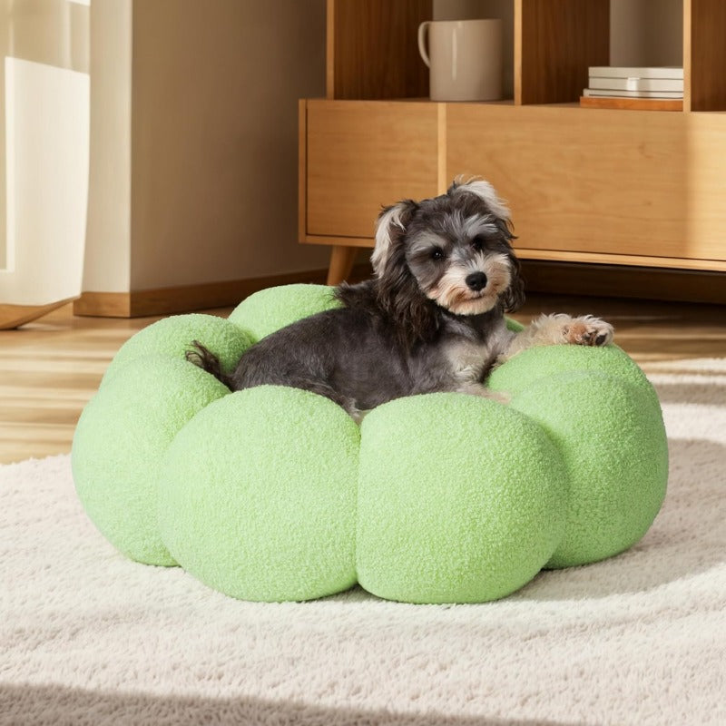 calming flower dog bed, view 10 - MRSLM