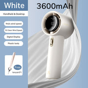handheld mini fan, view 2 - MRSLM