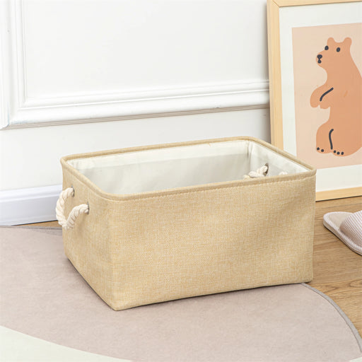 folding laundry storage basket, view 2 - MRSLM