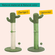 cactus cat scratching post, view 8 - MRSLM