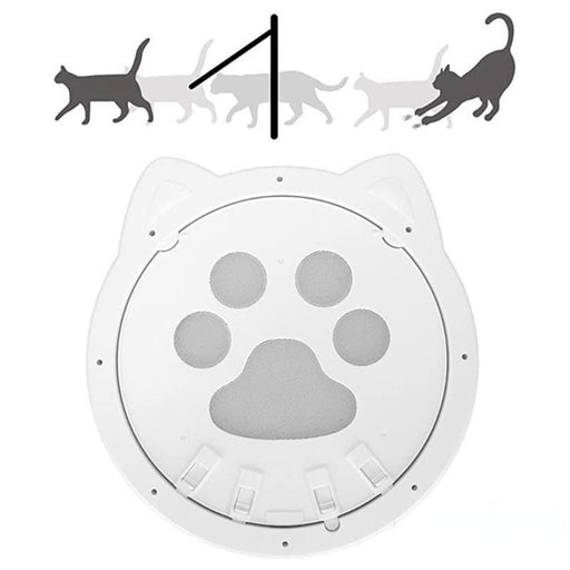 Magnetic self-closing pet screen door - MRSLM