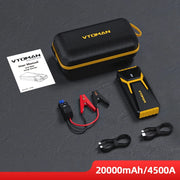 portable 20000mah jump starter and power bank, view 2 - MRSLM