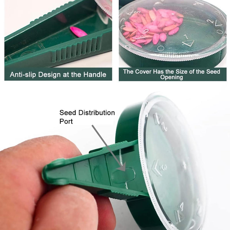 Garden multifunction seeding dispenser tool, view 6 - MRSLM