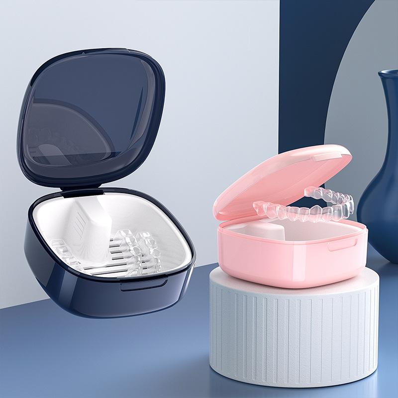portable denture storage box - MRSLM