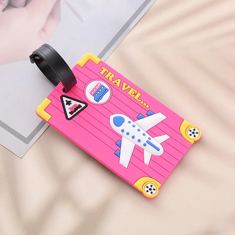 silicone luggage tags, view 3 - MRSLM